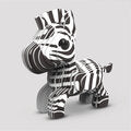 3D Animal Paper Model Puzzles - Deer and Hippo Shapes | Educational Game Toys for Children