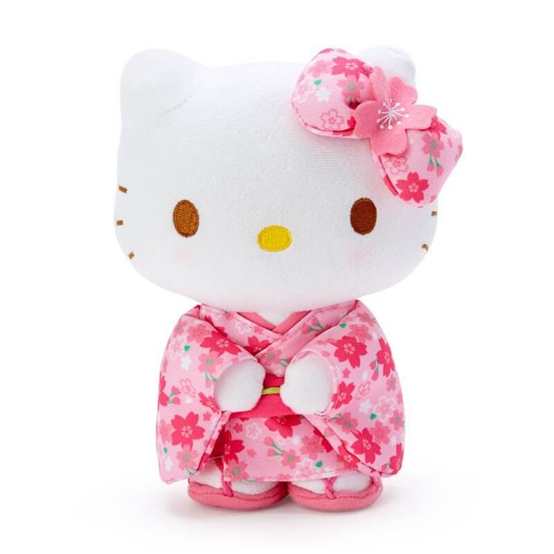 Hello Kitty Plush Toy (Sakura Kimono)