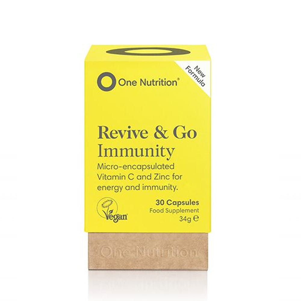 One Nutrition Revive & Go Vitamin C & Zinc 30 Capsules