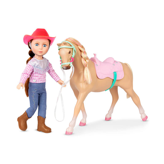 Glitter Girls Jamie 14" Doll & Jumper the Horse