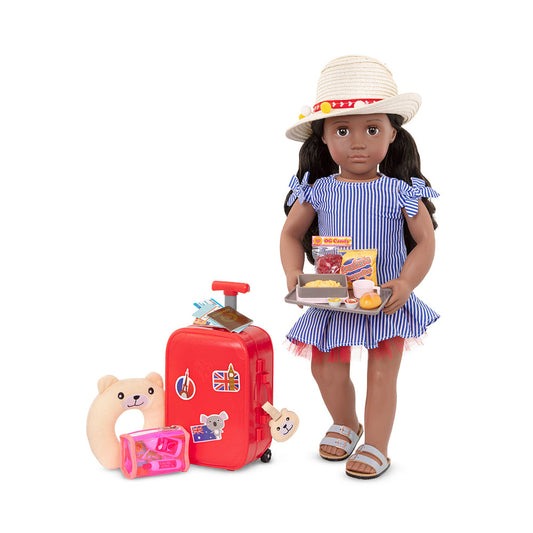 Our Generation Well Traveled Luggage Set