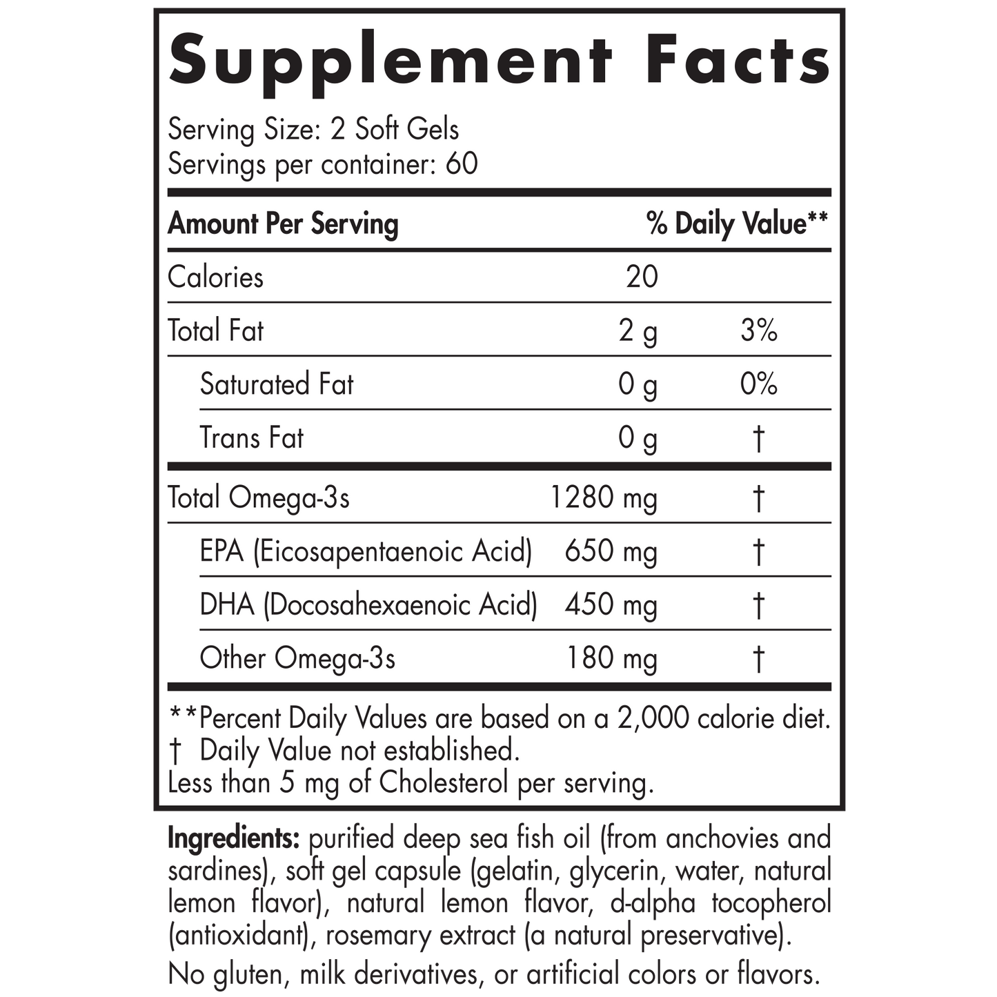 Nordic Naturals ProOmega Lemon