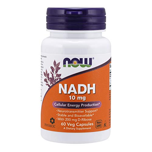 NOW Supplements, NADH (Reduced Nicotinamide Adenine Dinucleotide) 10 mg  60 Veg Capsules