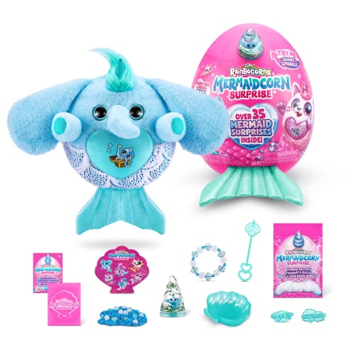 New Rainbocorns Mermaidcorn (Elephant) by ZURU Collectible Plush