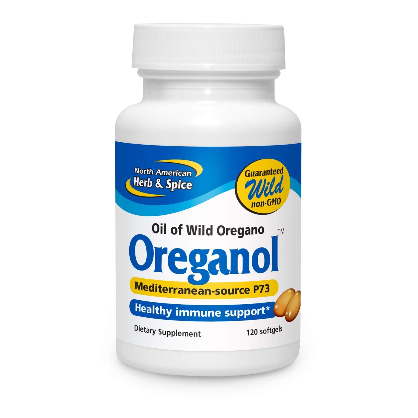 North American Herb & Spice Oreganol P73 - 120 Softgels