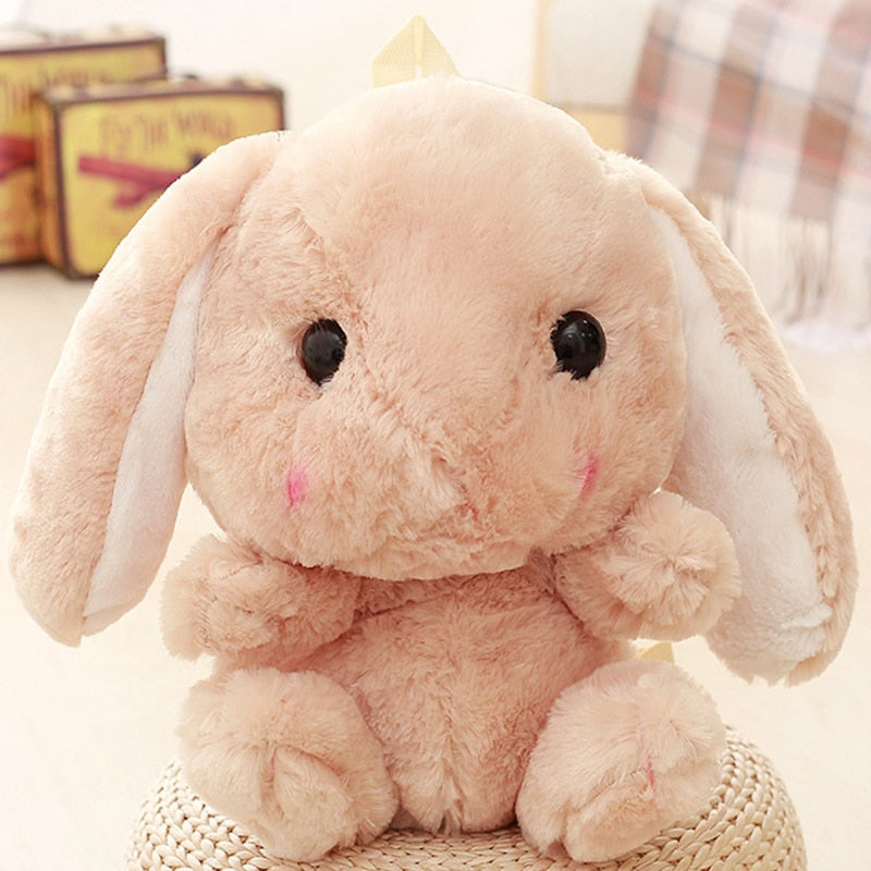 Cute Cartoon Rabbit Shoulder Bag Shoulder Bag Furry Toy Backpack Children's Holiday