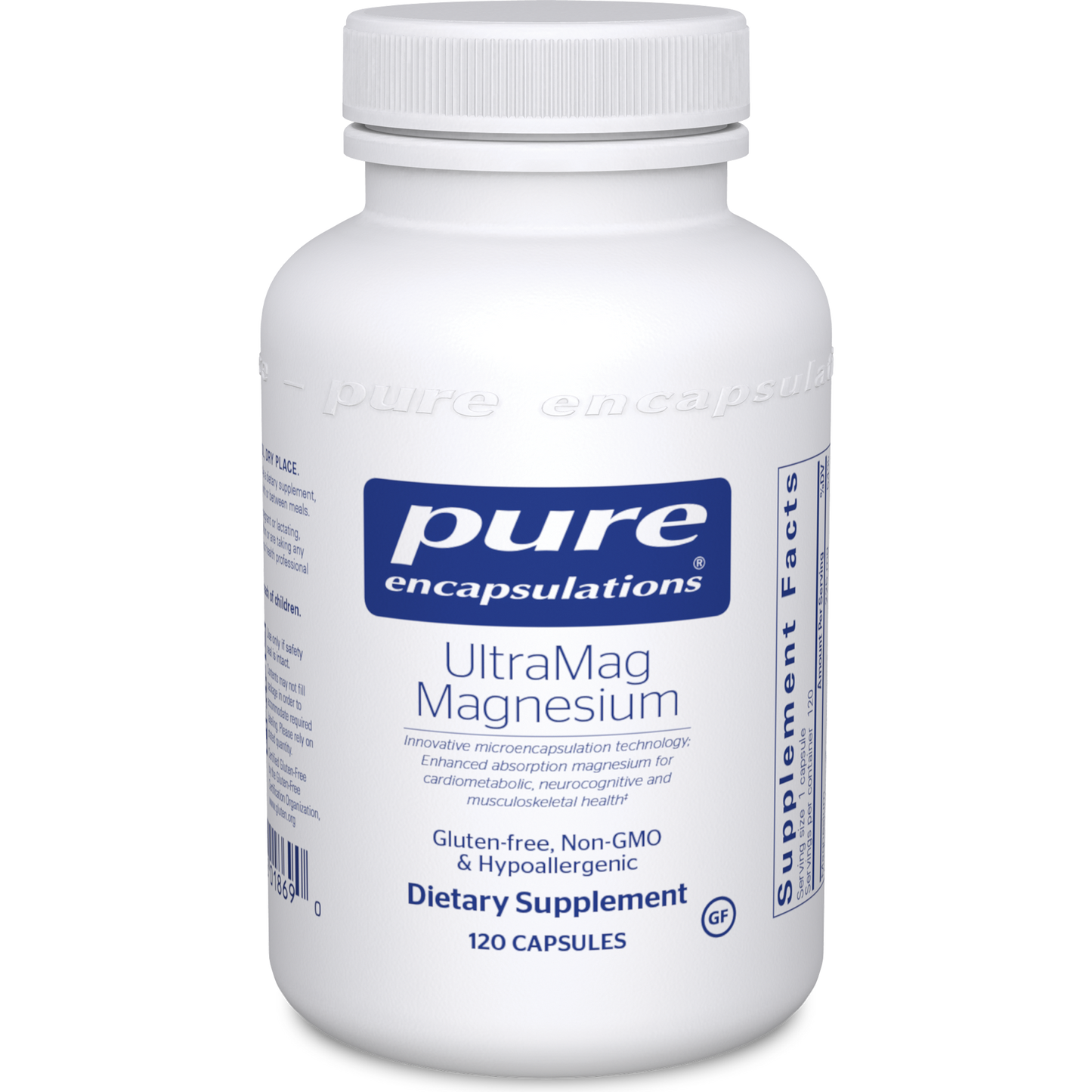 Pure Encapsulations UltraMag Magnesium 120 caps