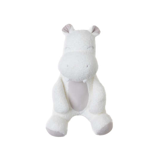 CozyChic Sleepy Hippo Buddie in Pearl / Stone