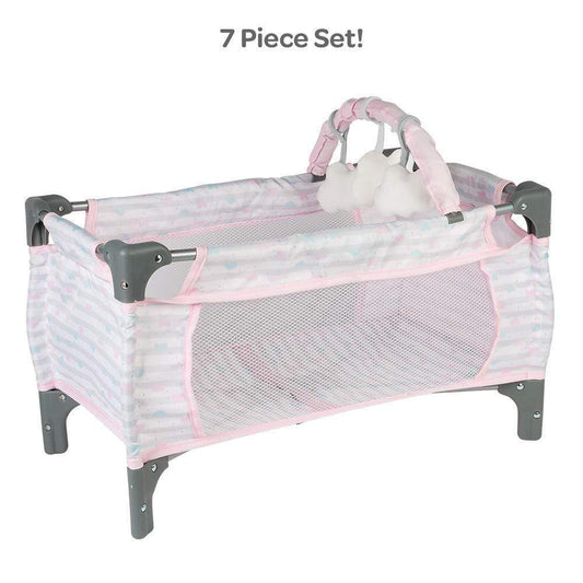 Pink Deluxe Pack N Play