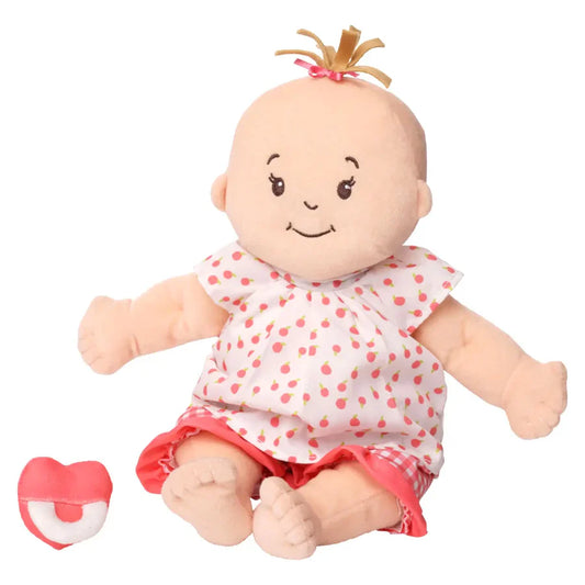 Baby Stella Peach Doll, Lt Brown Hair