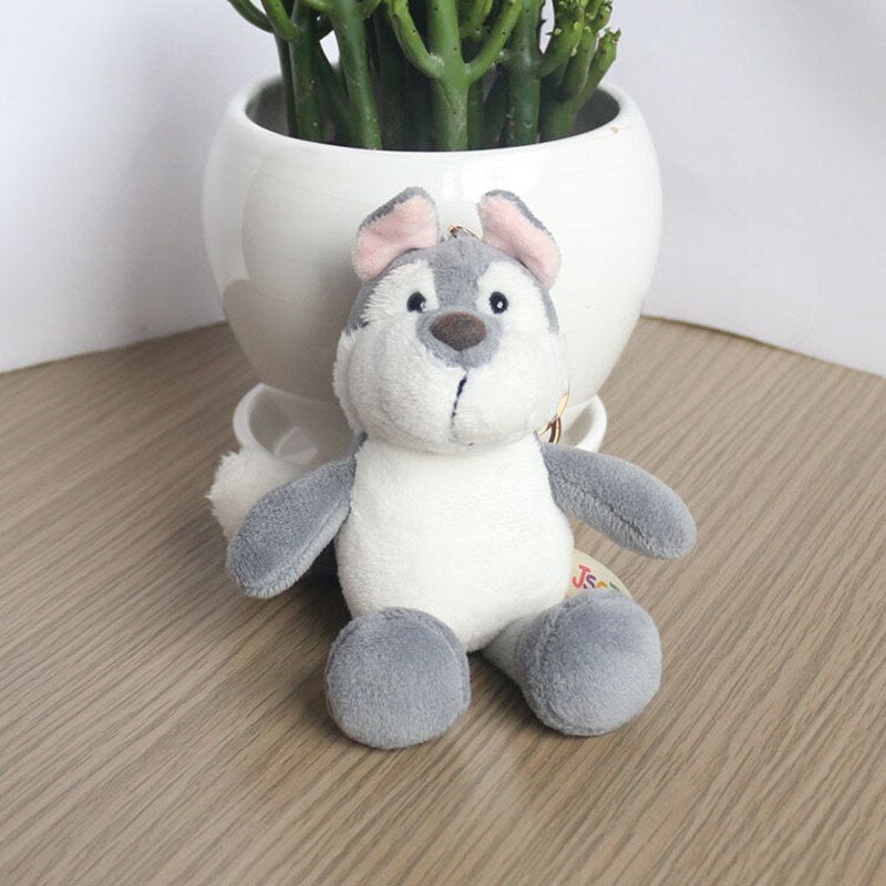 Cute Cartoon Animal Plush Keychain 15Cm Turtle Elephant Tiger Lion Hippo Raccoon Bulldog Bulldog Cat Penguin Monkey Plush Toy