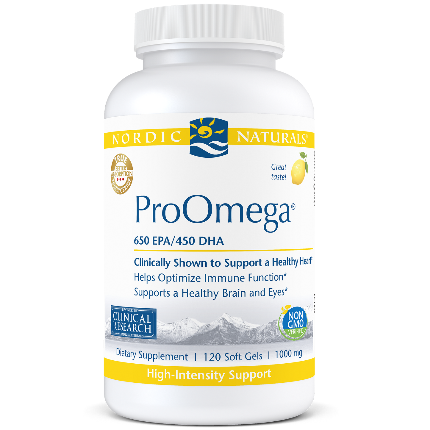 Nordic Naturals ProOmega Lemon