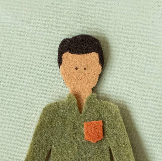 Lowercase Toys Felt Doll | Starter Boy in Caramel