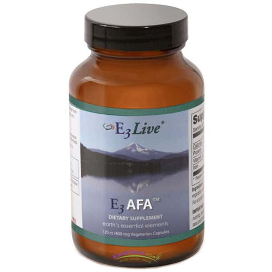 E3 Live  AFA (Aphanizomenon Flos-Aquae)--120 caps