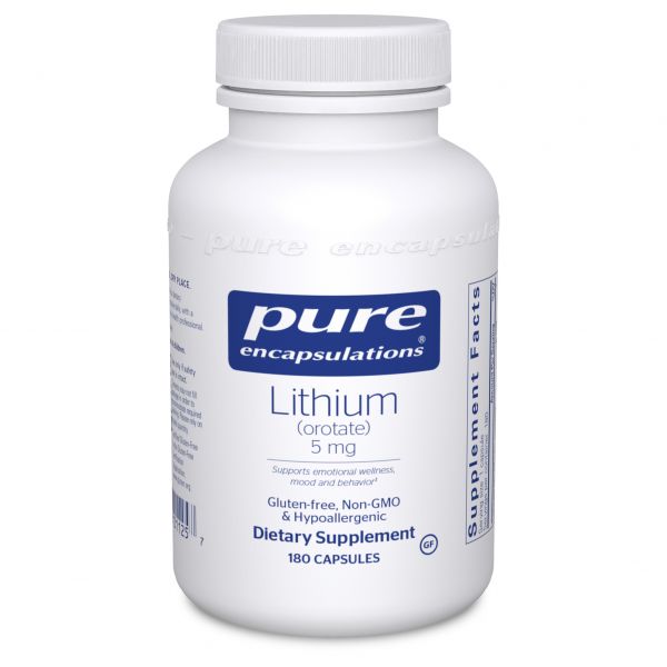 Lithium (orotate) 5 mg