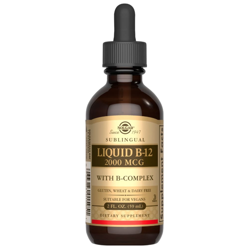 Solgar Liquid B12 2000mcg with B-Complex 59ml